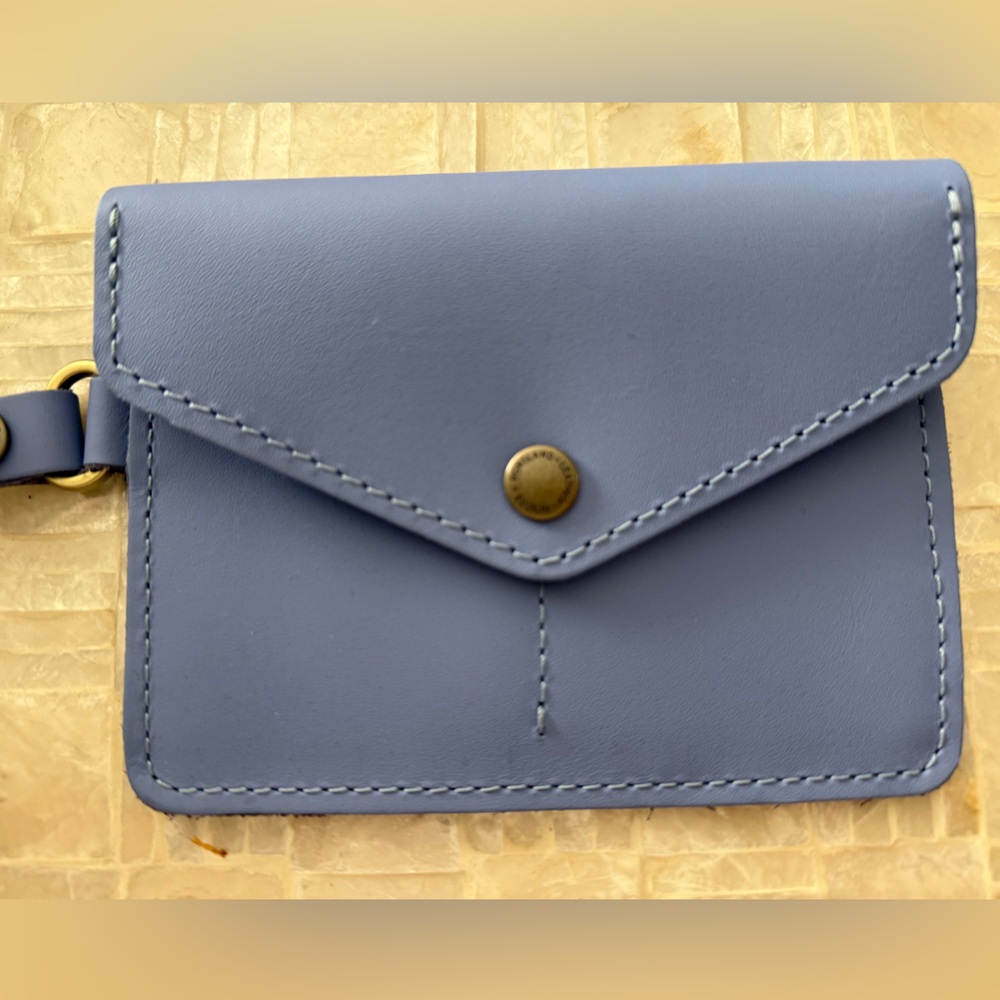 Jacaranda - Portland Leather - Passport Wristlet